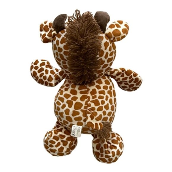 KellyToy Giraffe Plush Rattle Stuffed Animal 18" Kellytoy Soft Toy For All Ages - Picture 4 of 7